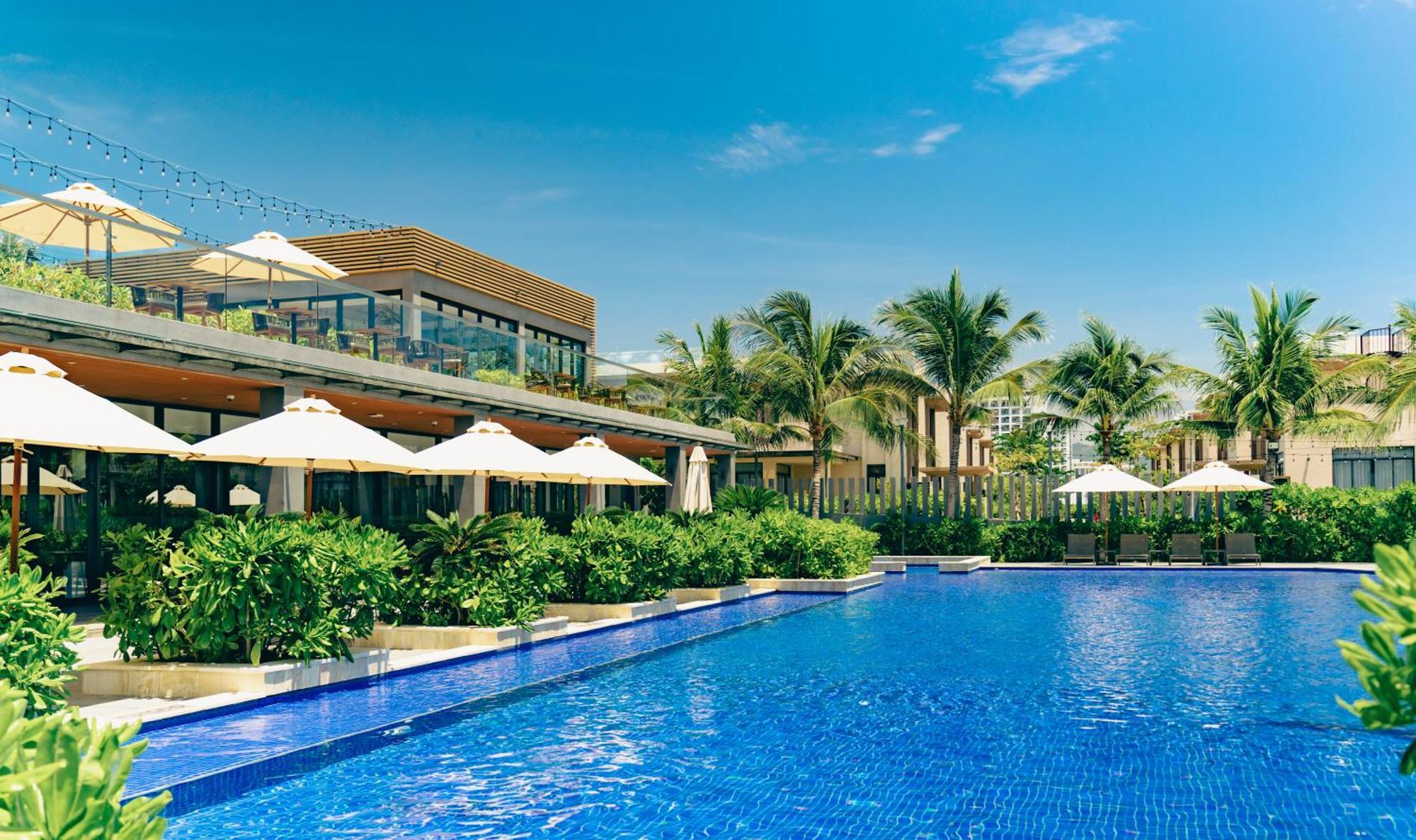 Mysterio Pool Villas & Resort Cam Ranh Exteriör bild